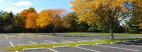 Kan een privé parkeerplaats worden afgesloten?